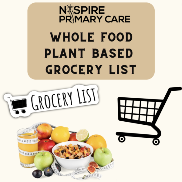 Whole Food Plant Based Grocery List $4.99